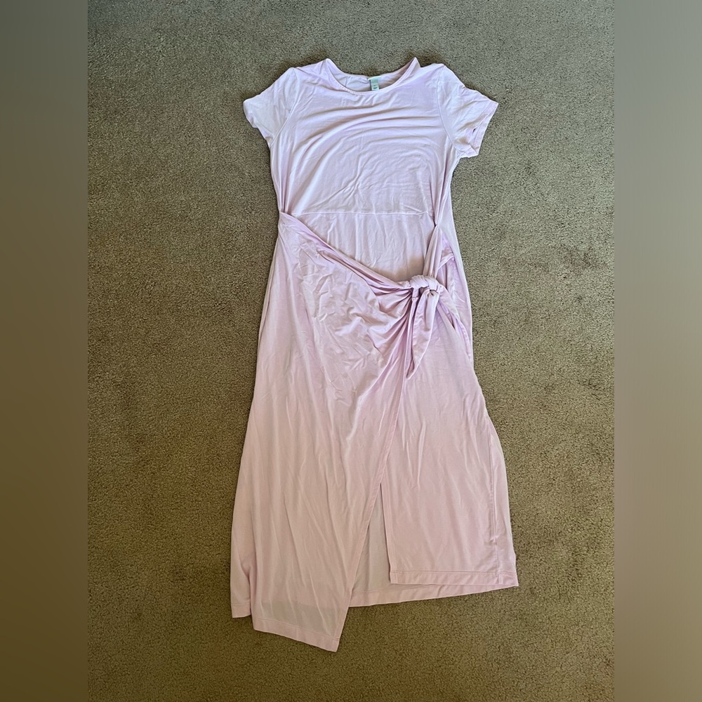 Midi wrap dress